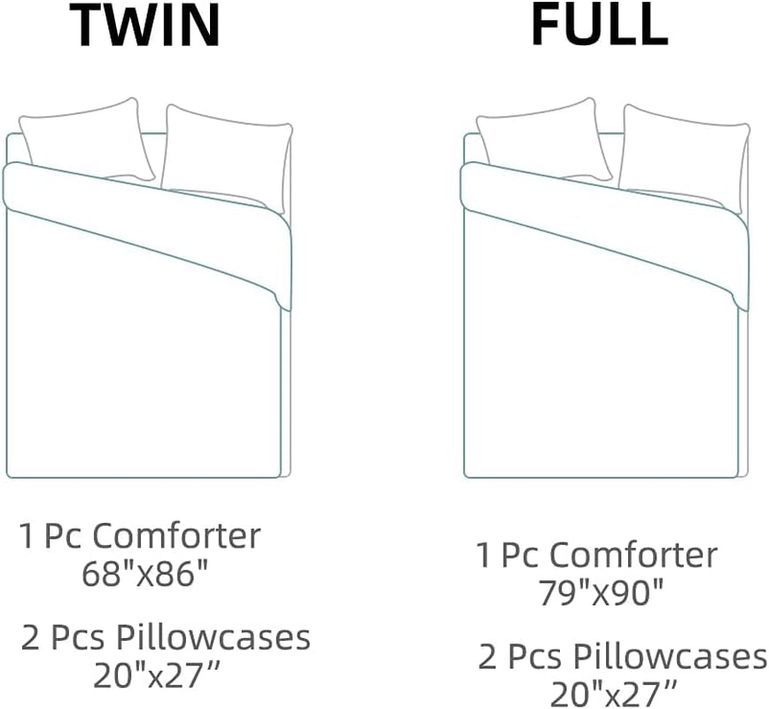 Basketball Fire Court Comforter Sets Full for Boys Teens, Ball Sports Games Print, Basketball Hoop Bedding Home Decor