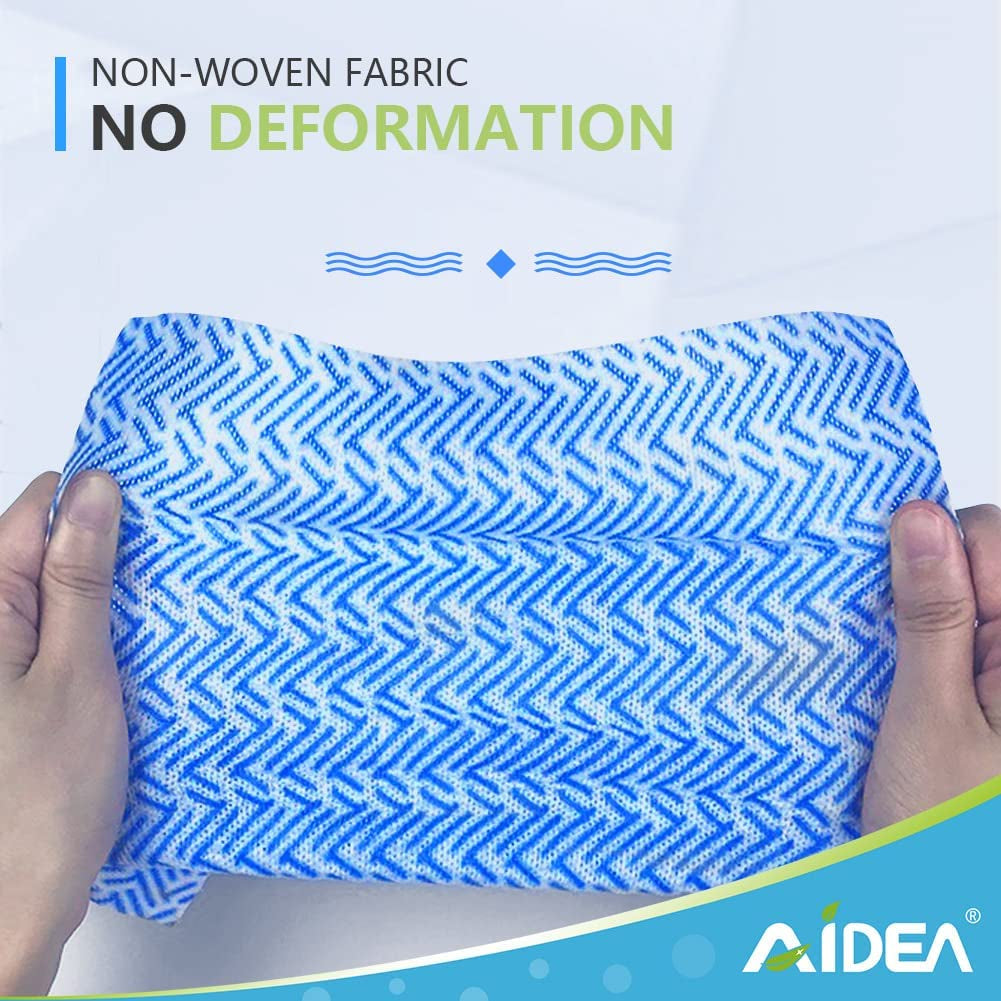 Cleaning Wipes, Multi-Purpose Towel and Reusable Cleaning Cloths 80Ct(1 Pack), Domestic Wipes for Kitchen and Office (12''X24'')